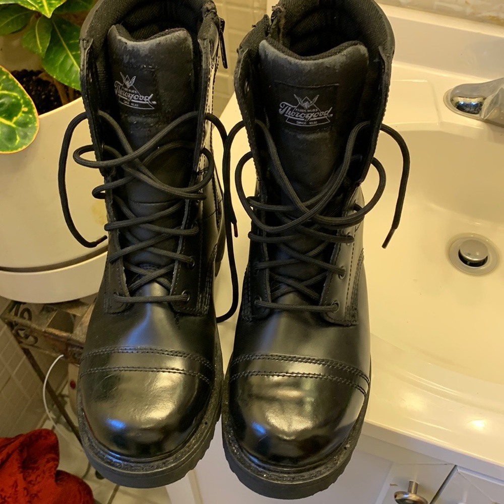 Thorogood Mens black boots
